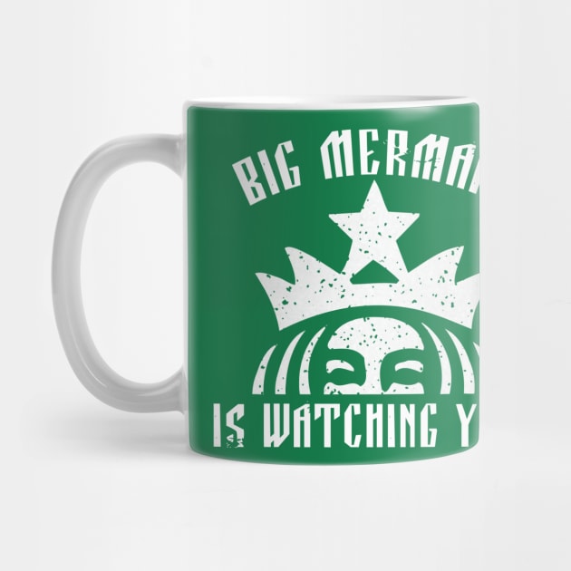 Big Mermaid Is Watching You by LeftWingPropaganda